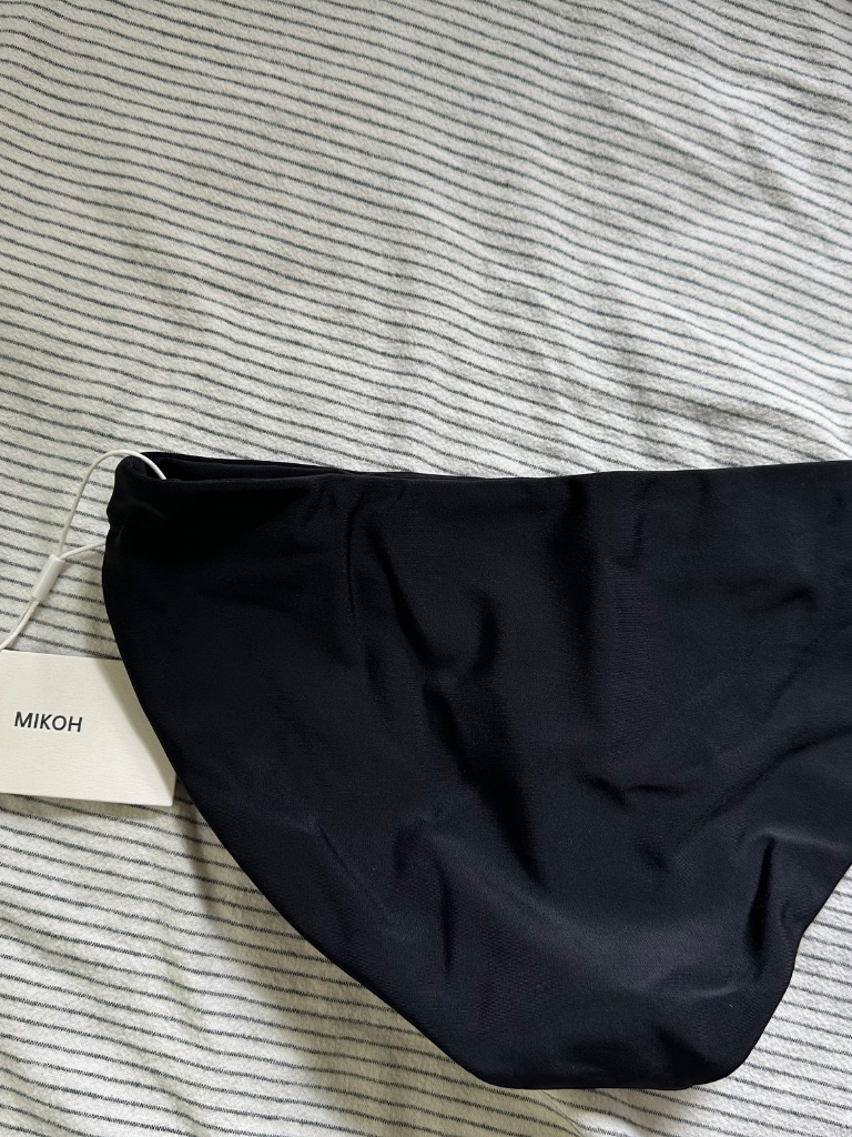 Mikoh Zuma 2 Bikini Bottom Noir (Xs, Black) Nwt — image 2 of 4
